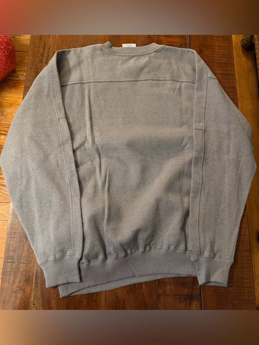 Vintage majestic Cleveland Browns embroidered waffle knit crewneck RARE LIKE NEW